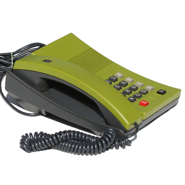 Téléphone PTT vintage Digitel 2000 vert CGCT de 1981