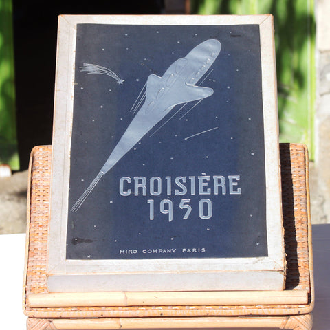 Ancien jeu de société Croisière 1950 Miro Company Paris ( 1947 )