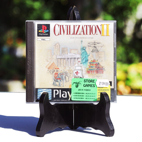 Jeu vidéo Playstation PS1 Civilization II complet