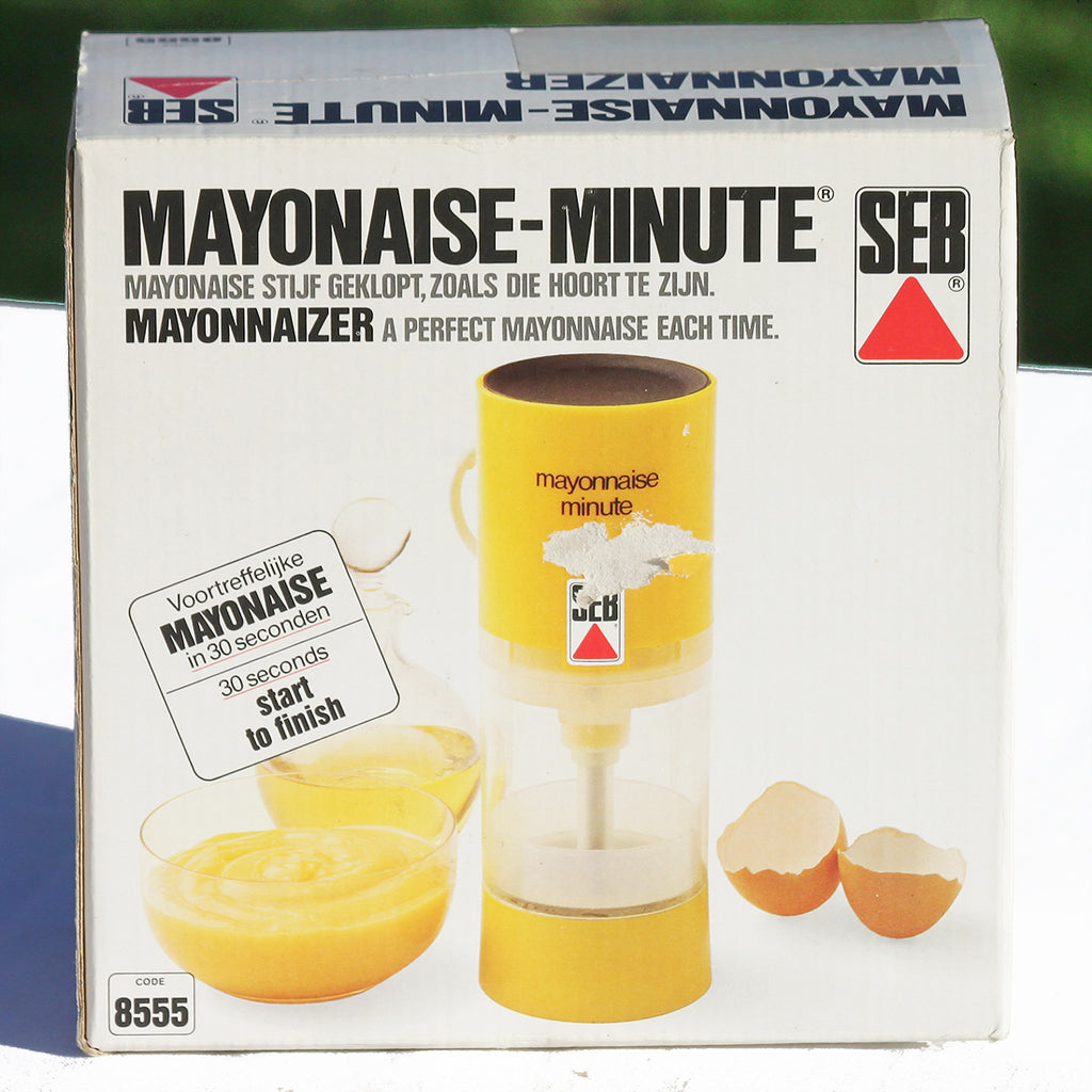 Small vintage Seb Mayonnaise-Minute Robot in box with instructions – La  Roue du Passé