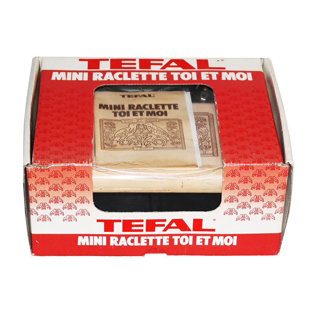 Tefal petit mini appareil a raclette duo Toi et Moi vintage 2 personnes