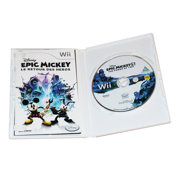 Jeu vidéo Nintendo Wii Epic Mickey le retour des héros complet