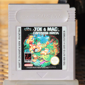 Jeu vidéo cartouche Nintendo Game Boy Joe & Mac : Caveman Ninja + étui plastique