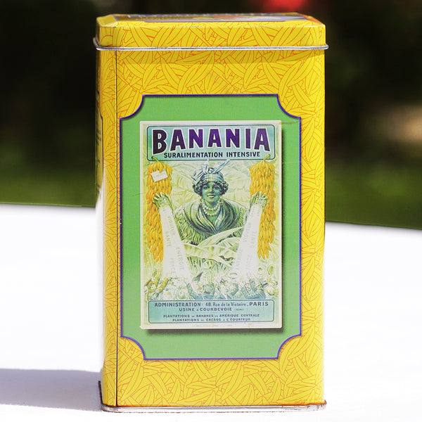 Boîte publicitaire Banania vide en tôle lithographiée Série Limitée ! ( 2006 )