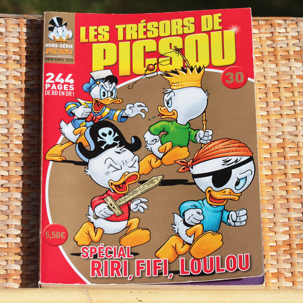 Ensemble de 3 livres Les Trésors de Picsou 26 30 38 La Jeunesse de Picsou 2