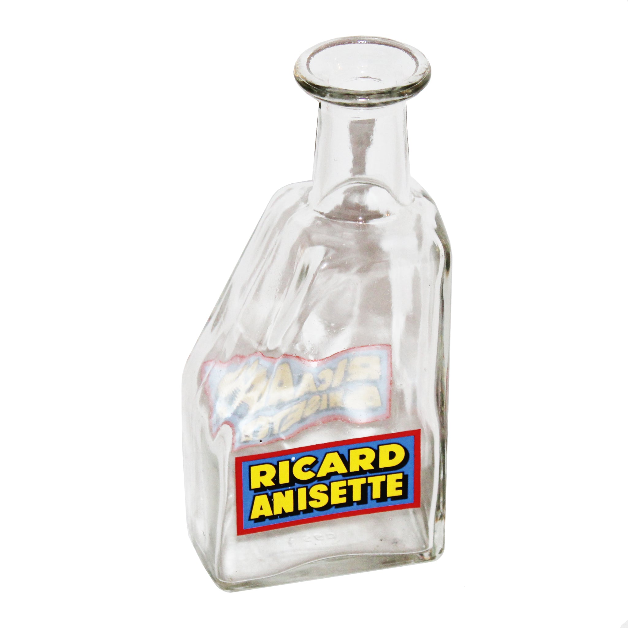 Petite carafe publicitaire de bistrot vintage Ricard Anisette 500 ml