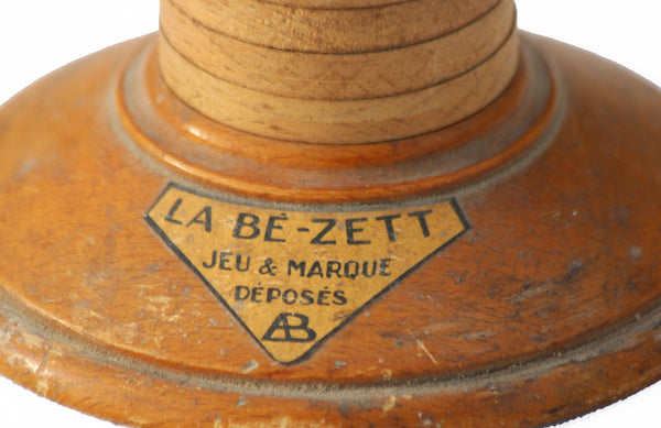 Ancien jeu de comptoir de bistrot La Bé-Zette Bézette en bois