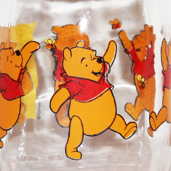 Bocal en verre vintage 1 litre modèle Winnie l'ourson Disney