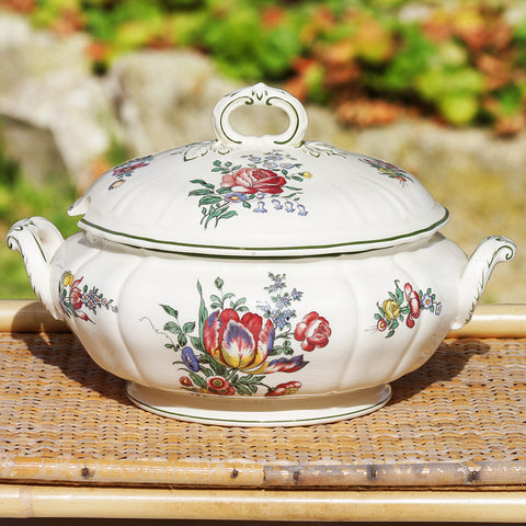 Ancienne soupière Villeroy & Boch Mettlach modèle Alt Strassburg