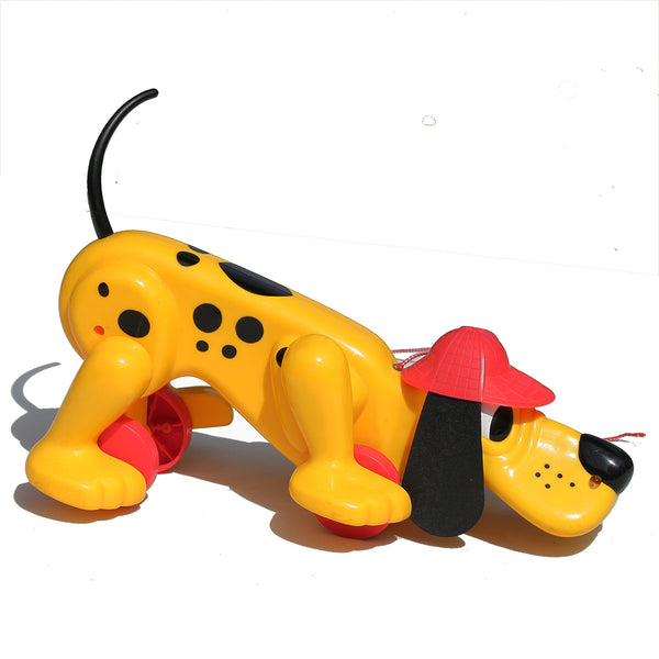 Jouet Playskool chien Rufo à tirer vintage