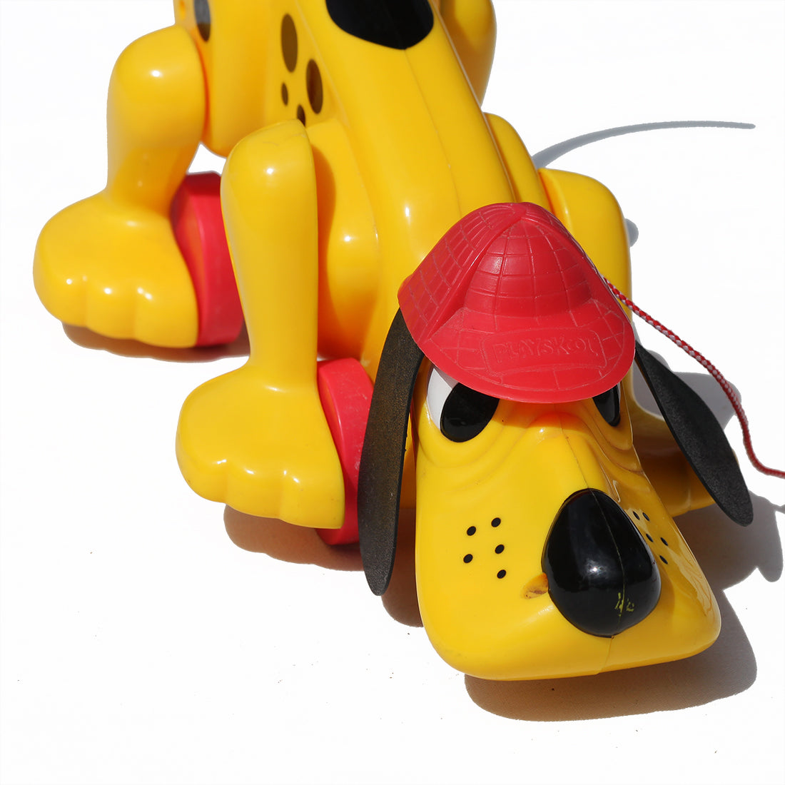 Jouet Playskool chien Rufo à tirer vintage