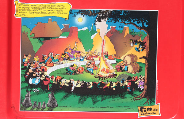 Plateau de service publicitaire / goodies vintage Astérix banquet final de 1992