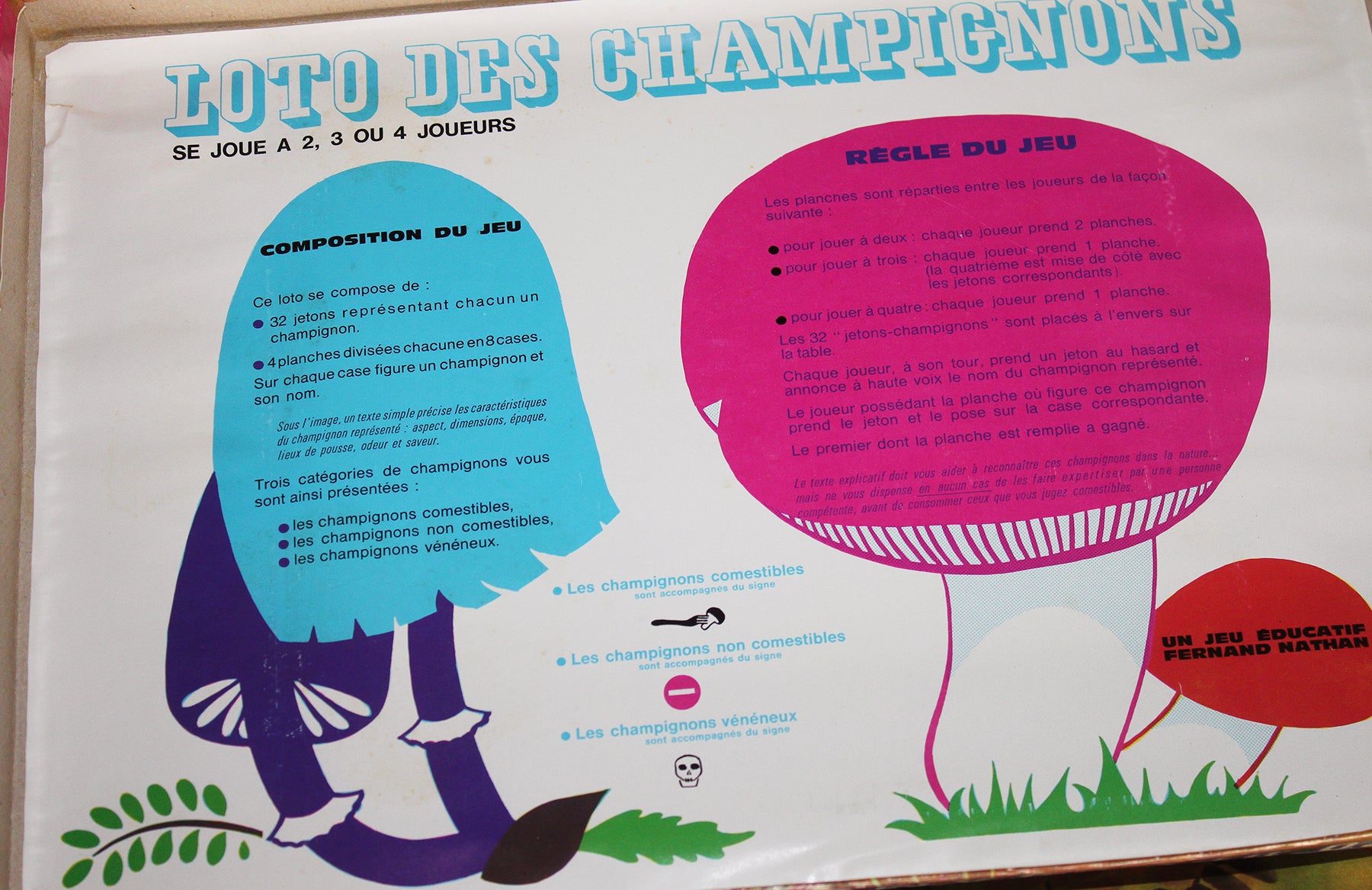 Jeu De Loto éducatif "Histoire De France" Vintage F. Nathan - Jeu De Société (occasion)