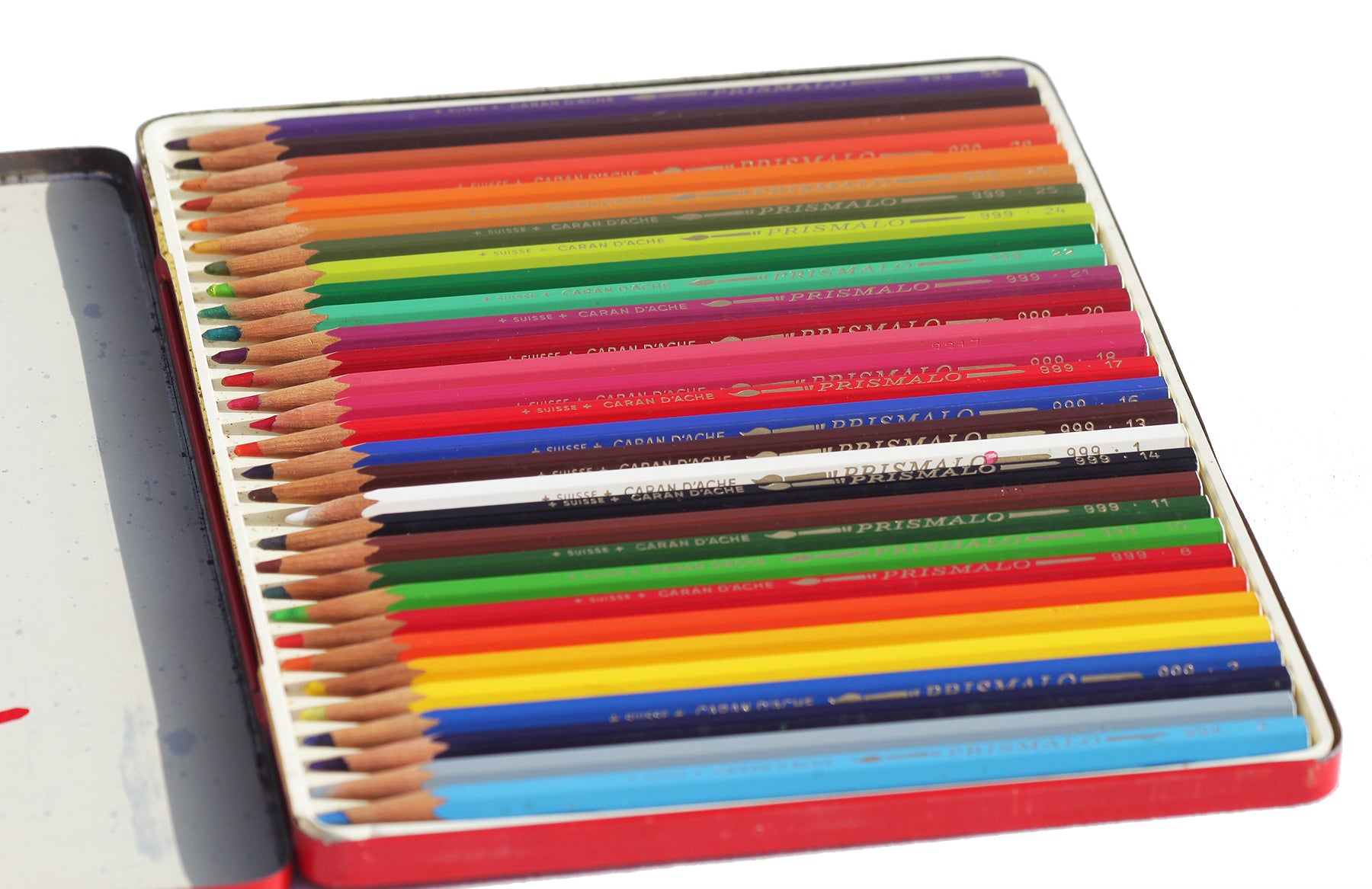 CARAN D'ACHE 30色 PRISMALO カランダッシュ 水彩色鉛筆 Amazon