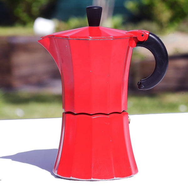 Cafetière italienne Gnali & Zani rouge espresso