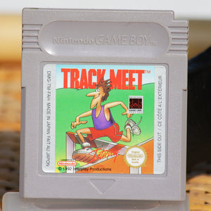 Jeu vidéo cartouche Nintendo Game Boy Track Meet + étui plastique