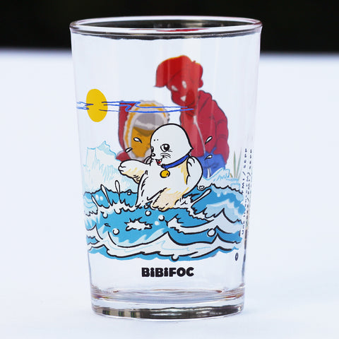 Verre à moutarde vintage Bibifoc ( années 1980 )