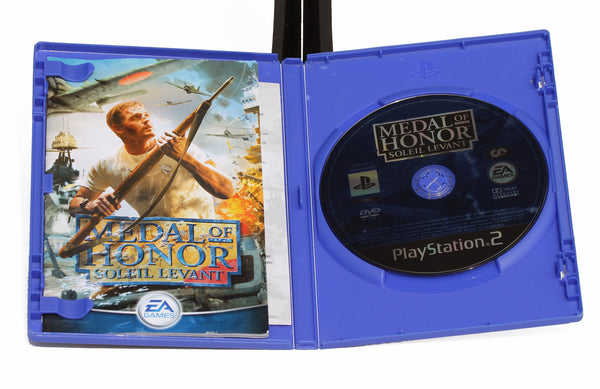 Jeu vidéo Playstation PS2 Medal of Honor Soleil Levant complet