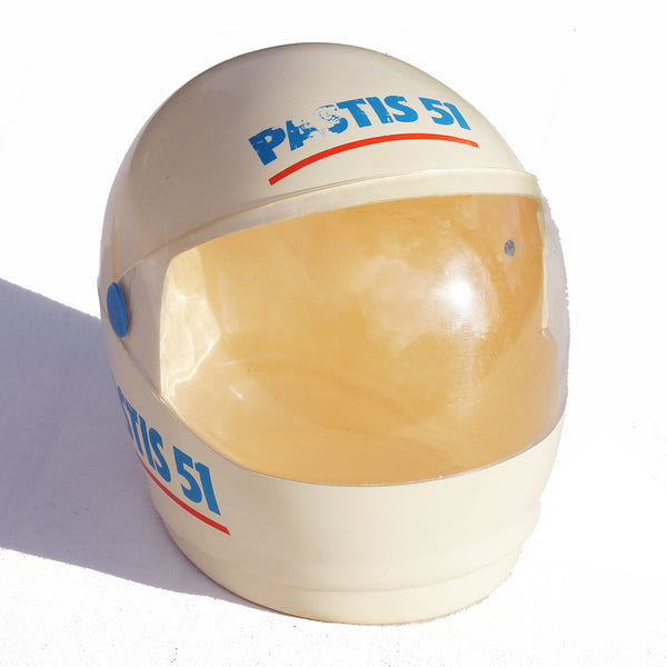 Boule à sucre de comptoir publicitaire vintage Pastis 51 casque de moto