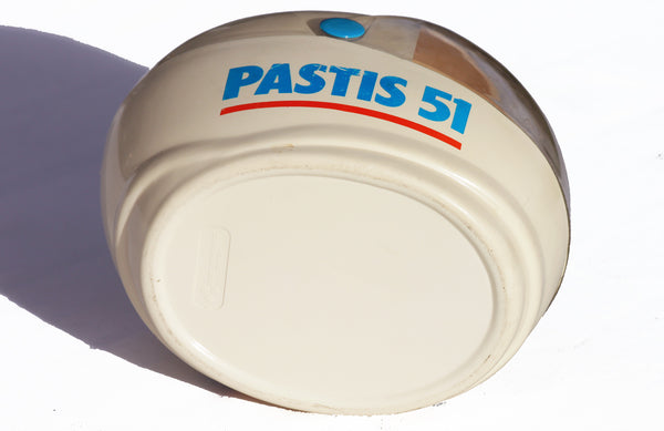 Boule à sucre de comptoir publicitaire vintage Pastis 51 casque de moto