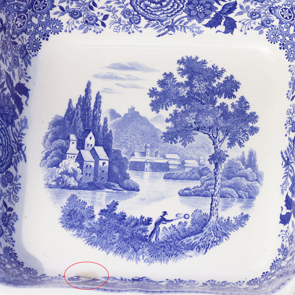 Petit saladier / légumier carré ancien Villeroy & Boch modèle Burgenland