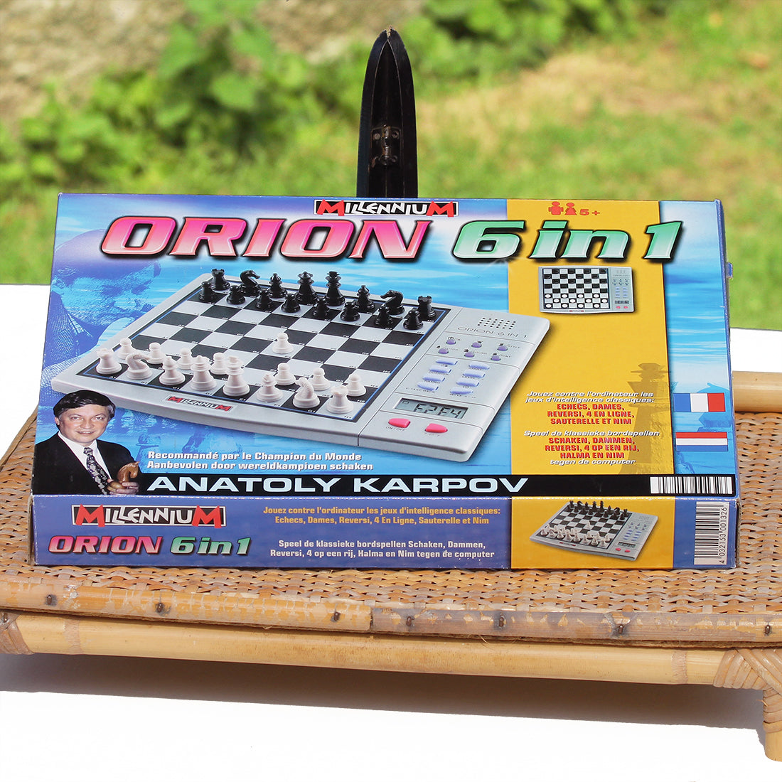 Jeu d'échecs & dames électronique Orion 6 in 1 Anatoly Karpov