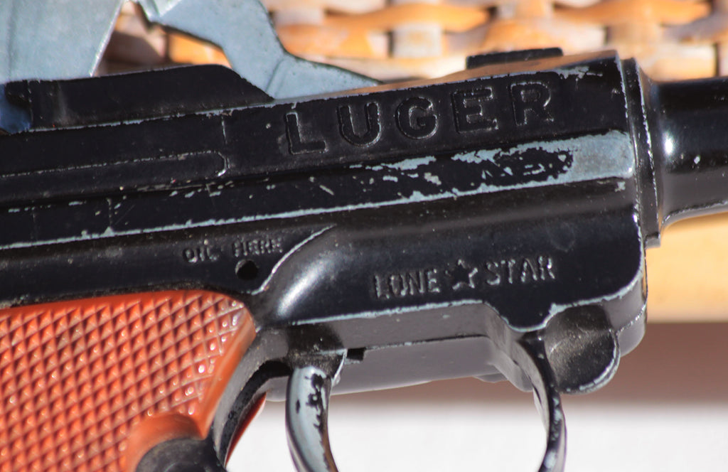 pistolet jouet ancien a pétard longueur 17 cm