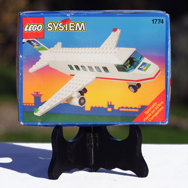 Lego System airplane sealed promotional game box reference 1774