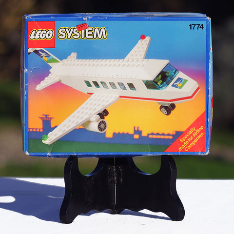 Boîte de jeu promotionnelle scellée Lego System avion référence 1774