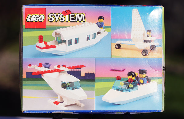 Boîte de jeu promotionnelle scellée Lego System avion référence 1774