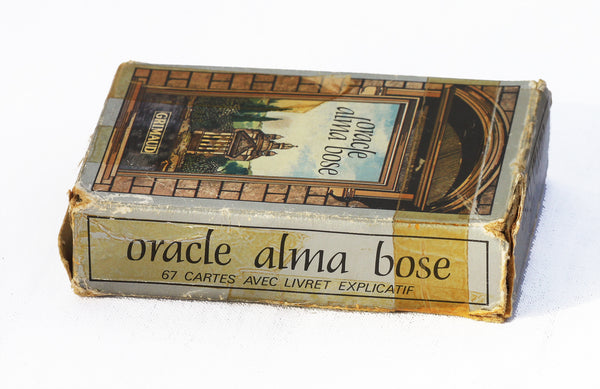 Jeu de cartomancie Oracle Alma Bose édition de 1982 Grimaud