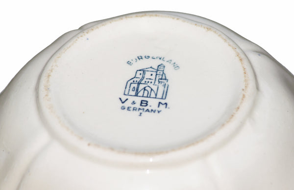 Ancien sucrier en faïence de Villeroy & Boch modèle Burgenland