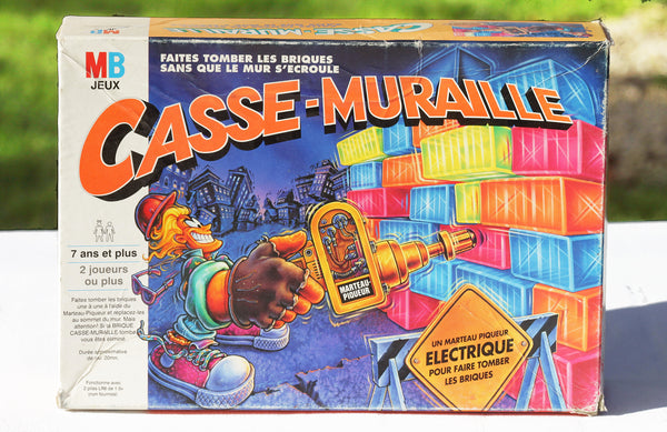 Jeu de société vintage Casse-Muraille MB Jeux de 1993