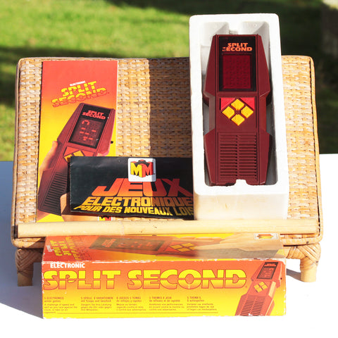 Jeu électronique vintage Split Second en boîte ( 1980 )