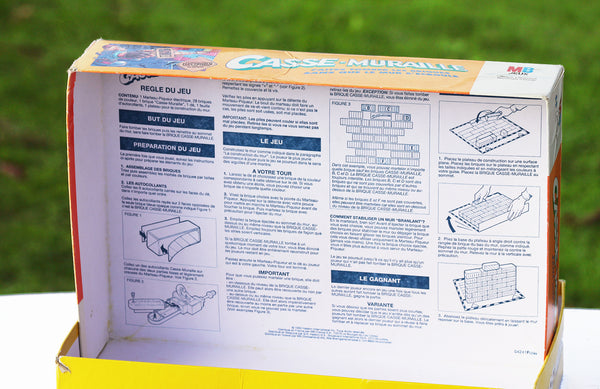 Jeu de société vintage Casse-Muraille MB Jeux de 1993