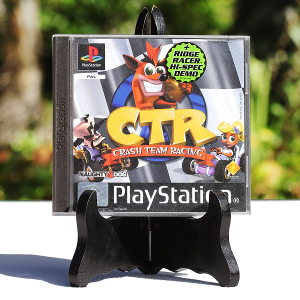 Jeu vidéo Playstation PS1 Crash Team Racing CTR + démo Ridge Racer Hi-Spec