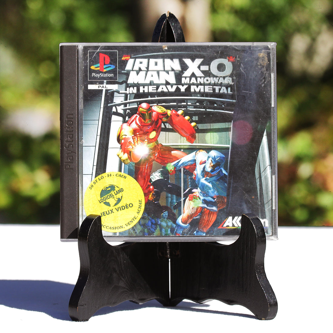 Jeu vidéo Playstation PS1 Iron Man X-O Manowar in Heavy Metal complet
