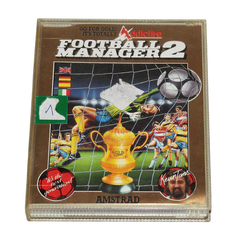 Jeu vidéo vintage Football Manager 2 Amstrad CPC 464 cassette en boîte