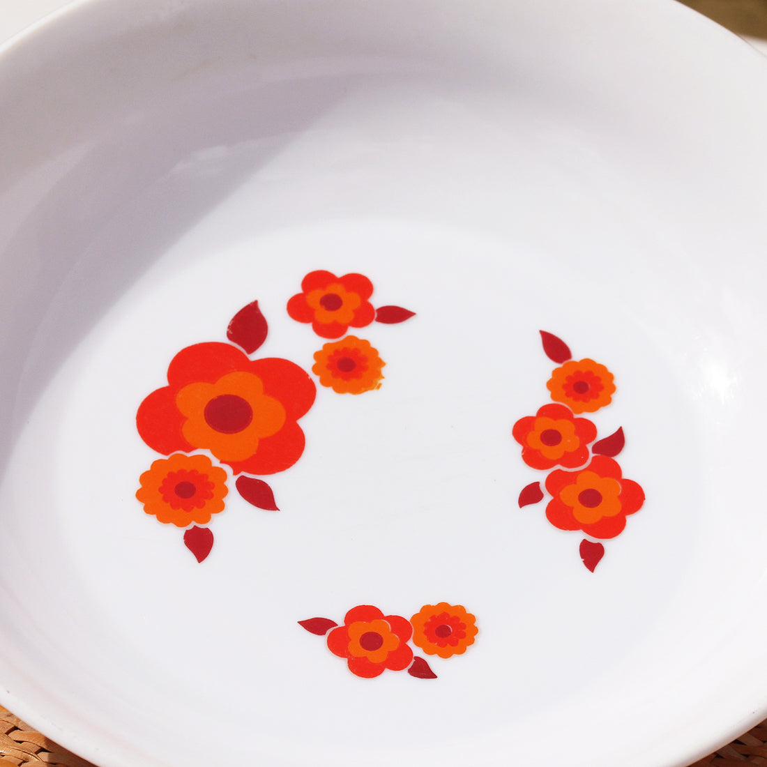 Plat Rond Creux ARCOPAL France Modèle Myosotis H 4,5