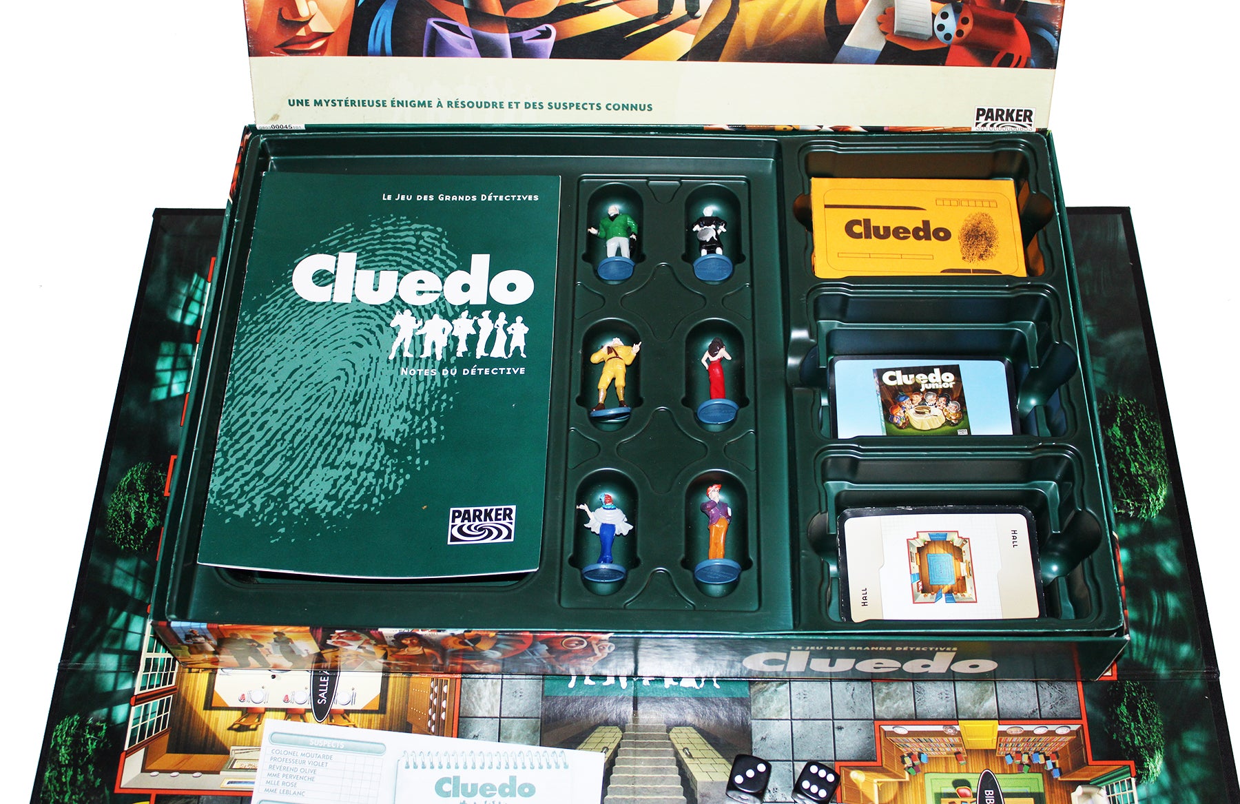 Jeu De Société Cluedo Parker - Version Complète Et En Parfait état, Occasion