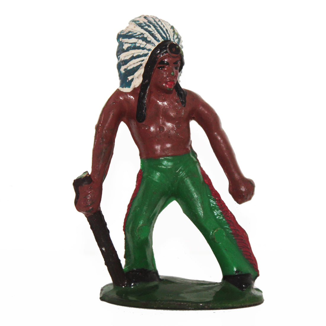 Figurine plastique Jim guerrier indien Far West – La Roue du Passé Figurine plastique Jim guerrier indien Far West – La Roue du Passé