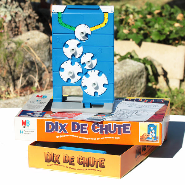 Jeu de société vintage Dix de Chute MB Jeux de 1996