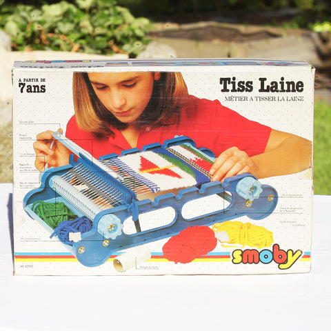 Jeu Smoby vintage Tiss Laine métier à tisser la laine