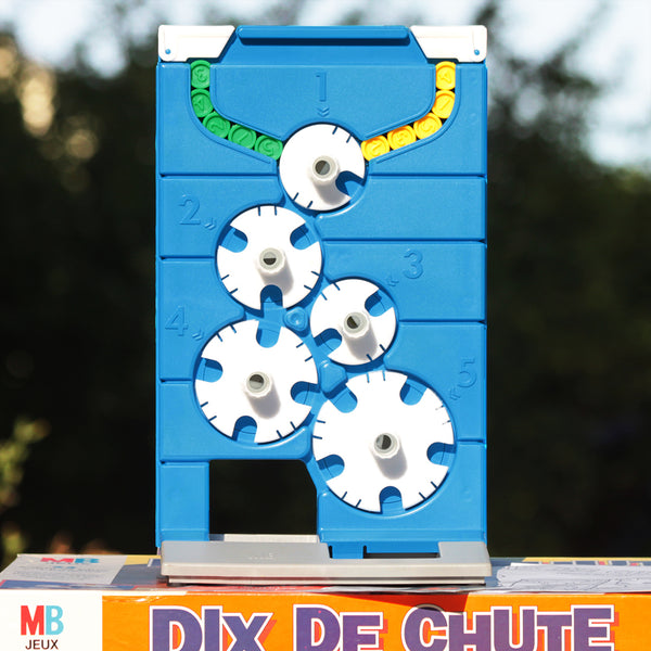 Jeu de société vintage Dix de Chute MB Jeux de 1996