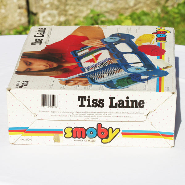 Jeu Smoby vintage Tiss Laine métier à tisser la laine