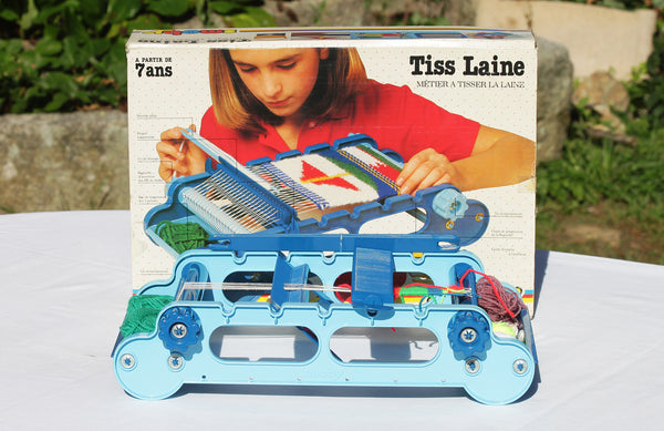 Jeu Smoby vintage Tiss Laine métier à tisser la laine