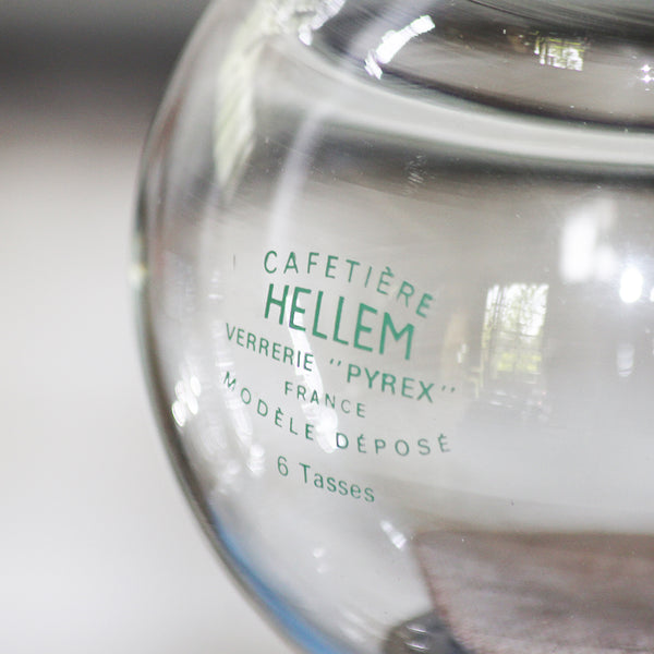 Cafetière à dépression vintage Hellem + réchaud + porte tulipe