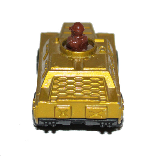 Véhicule miniature Matchbox Rolamatics vintage tank Stoat n° 28 (1973)