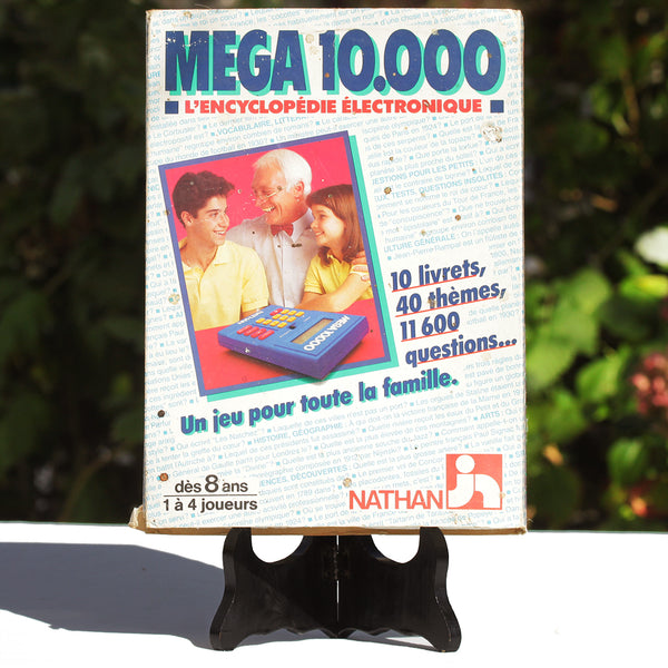 Jeu électronique Nathan vintage Mega 10000 (1987)