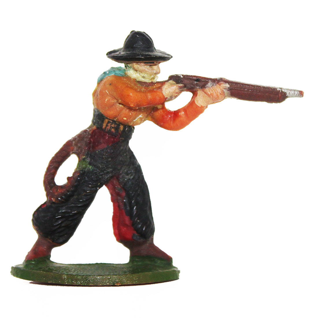 Figurine plastique Jim cow-boy au fusil Far West
